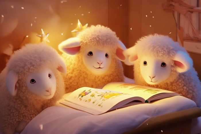 儿童故事睡前故事三只小羊3-6岁、睡前故事 三只小羊 儿童故事睡前故事三只小羊3-6岁、睡前故事 三只小羊
