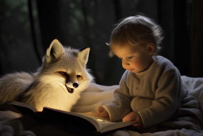 儿童童话故事睡前短故事，儿童睡前童话故事狐狸的故事