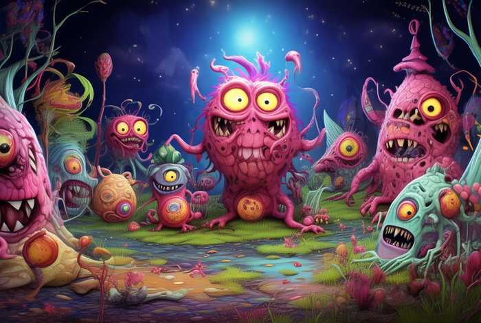 儿童怪物动画片 - 儿童怪物动画片恐怖