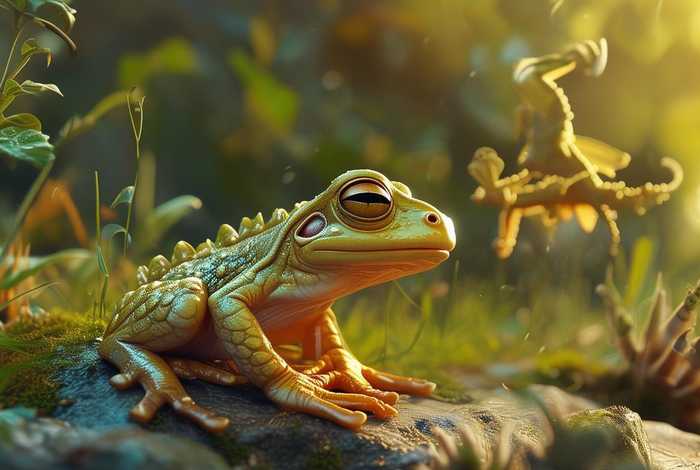 儿童故事青蛙龙的烦恼、青蛙龙的烦恼故事