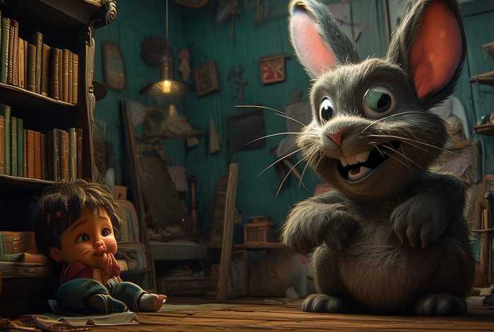 儿童故事既搞笑又害怕、幼儿害怕的故事