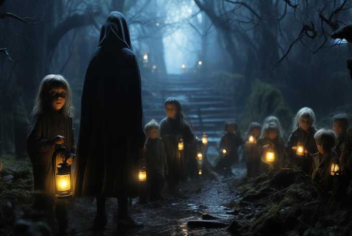 儿童可怕故事大全6-8岁 - 可怕的幼儿故事