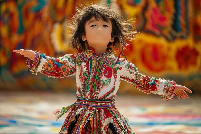 儿童民族舞、儿童民族舞蹈独舞
