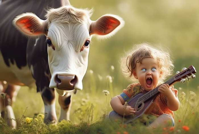 儿童简短成语故事100字 对牛弹琴的成语故事简短100字