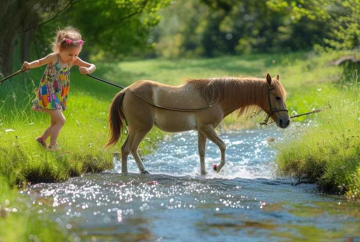 儿童讲小马过河、小马过河 儿童