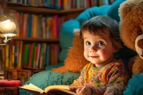 儿童听故事图片、小朋友听故事的图片大全