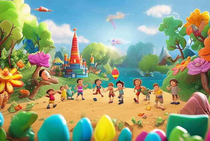 儿童游戏故事带图片（儿童游戏绘本带图片）