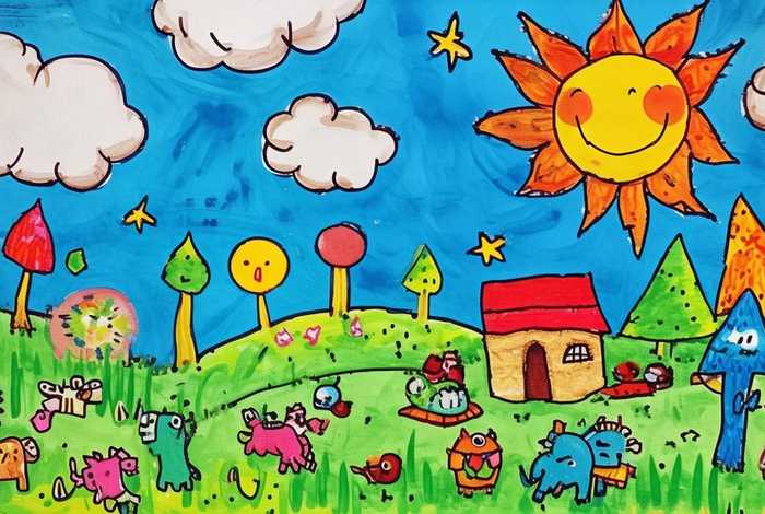 儿童简易画 - 儿童简易画画大全