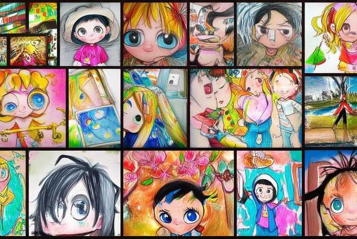 儿童素描人物图片 - 儿童素描人物图片大全