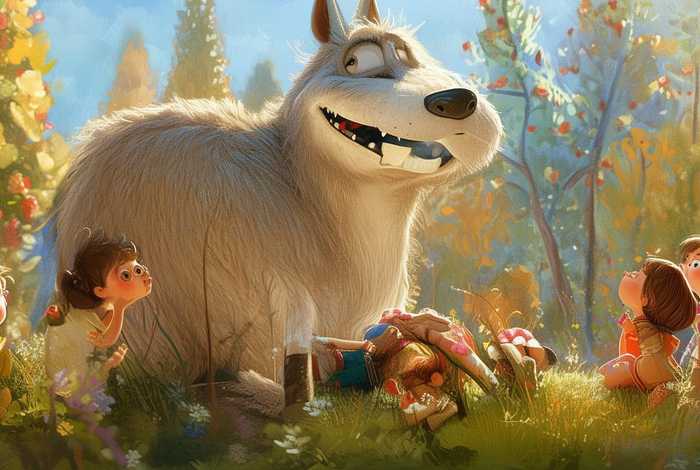 儿童故事狼的故事（幼儿故事关于狼的故事）