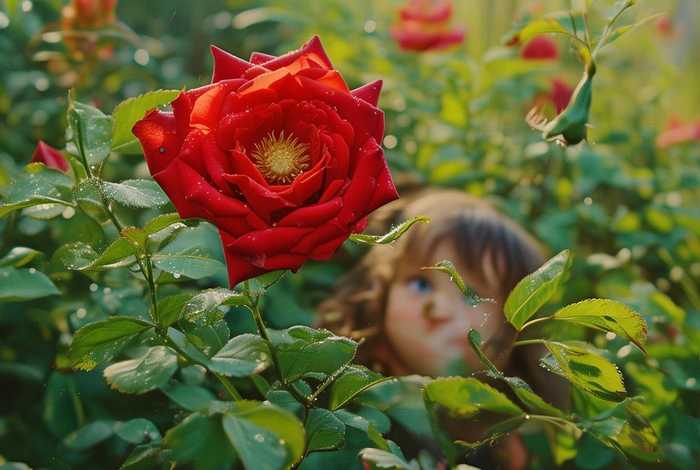 儿童故事世界上最美的玫瑰在哪里、世间最美的玫瑰在哪里的故事
