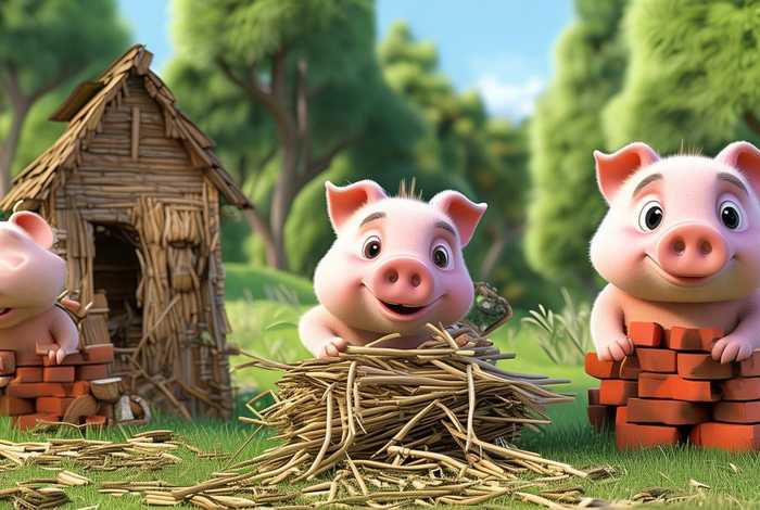 儿童绘本故事三只小猪 幼儿绘本故事三只小猪