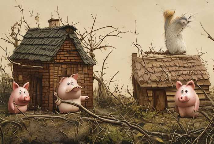 儿童成语故事三只小猪 三只小猪的故事成语 儿童成语故事三只小猪 三只小猪的故事成语