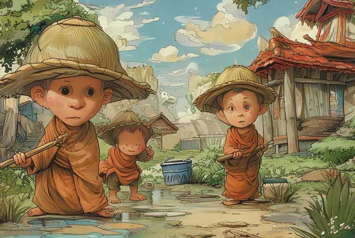 儿童故事三个和尚 - 幼儿故事三个和尚文字