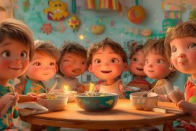 儿童吃饭图片 儿童吃饭图片大全可爱