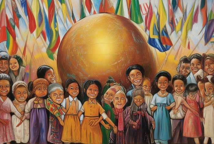 儿童民族团结绘画作品（儿童民族团结绘画作品名字）