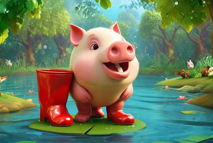儿童故事绘本小猪和靴子(小猪和靴子的故事绘本) 儿童故事绘本小猪和靴子(小猪和靴子的故事绘本)