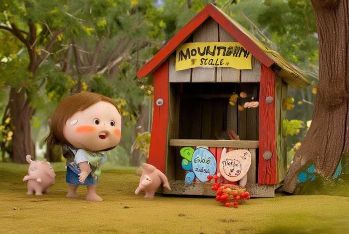 儿童故事卖山、幼儿故事小猪卖山楂