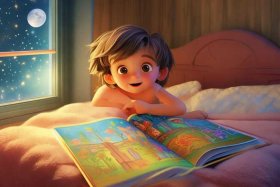 儿童彩色睡前故事，儿童彩色绘本睡前故事