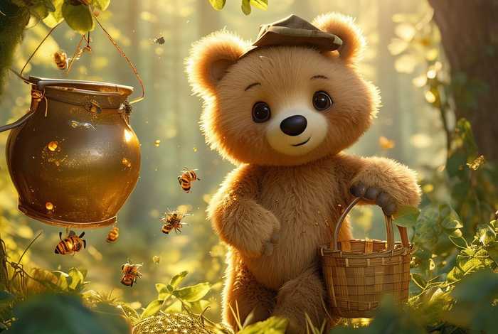 儿童故事小熊找蜂蜜(小熊找蜂蜜的故事) 儿童故事小熊找蜂蜜(小熊找蜂蜜的故事)