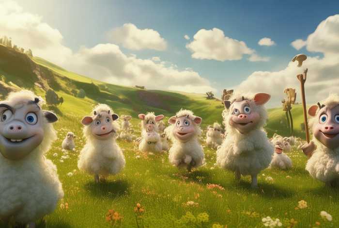 儿童故事羊的故事、幼儿关于羊的故事