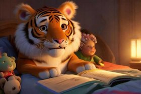 儿童睡前老虎故事3-6岁 4一5岁睡前故事 老虎的故事