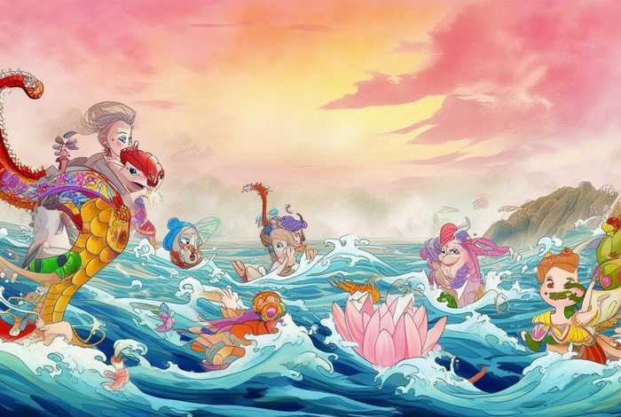 儿童故事八仙过海 - 八仙过海少儿故事