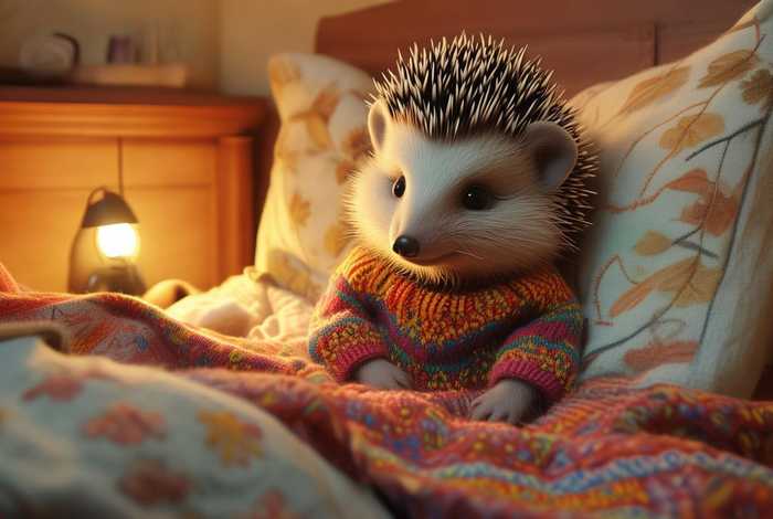 儿童睡前故事小刺猬外衣，中班幼儿故事小刺猬的外衣