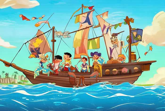 儿童海盗故事视频（海盗的故事视频）