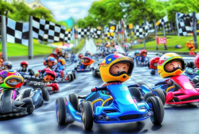 儿童卡丁车比赛视频全集免费观看；少儿卡丁车比赛视频