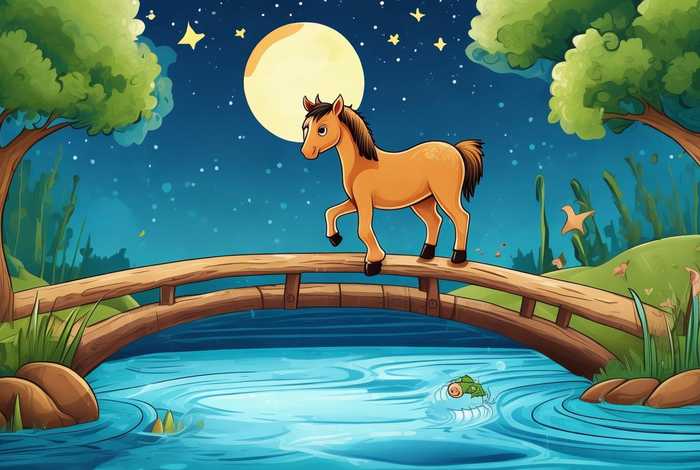 儿童故事小马过河图片、幼儿故事《小马过河》图片大全 儿童故事小马过河图片、幼儿故事《小马过河》图片大全