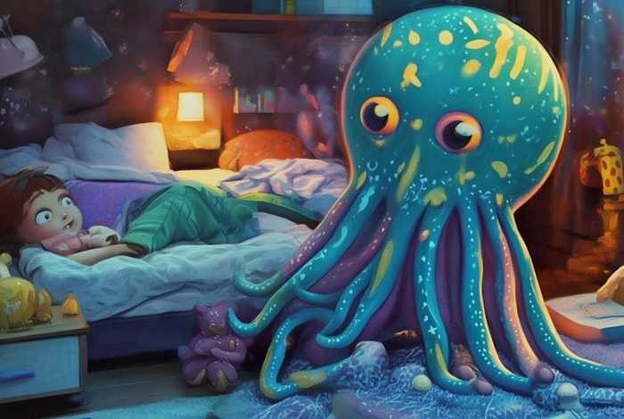 儿童睡前故事章鱼；章鱼的睡前故事文字版