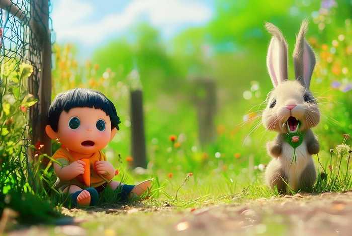 儿童版守株待兔的故事(守株待兔的故事幼儿) 儿童版守株待兔的故事(守株待兔的故事幼儿)