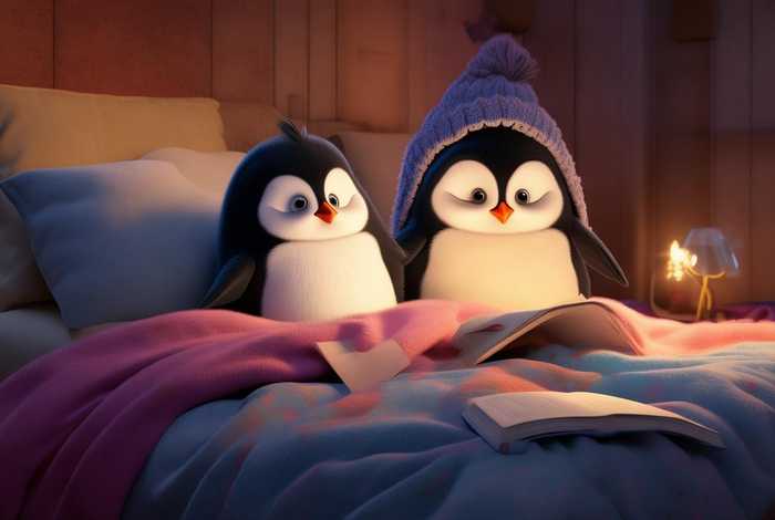 儿童故事企鹅的视频 - 企鹅的睡前故事视频