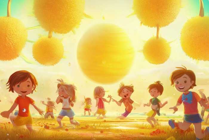 9个太阳的儿童故事、十个太阳的故事幼儿