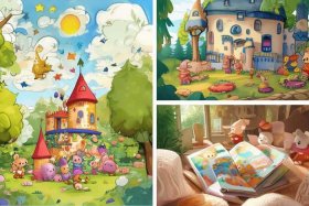 dvd儿童故事书3-6岁 - 幼儿故事书0-3岁