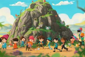 儿童成语故事3-8岁完整版愚公移山（动画版成语故事→愚公移山）