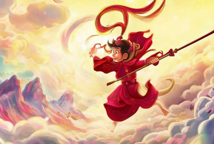 儿童睡前故事齐天大圣孙悟空，齐天大圣孙悟空绘本故事