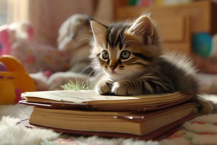 儿童绘本故事爱妈妈的小猫 - 关于爱妈妈的绘本故事 儿童绘本故事爱妈妈的小猫 - 关于爱妈妈的绘本故事