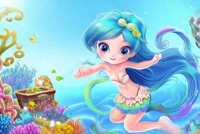 儿童美人鱼故事、幼儿版美人鱼的故事