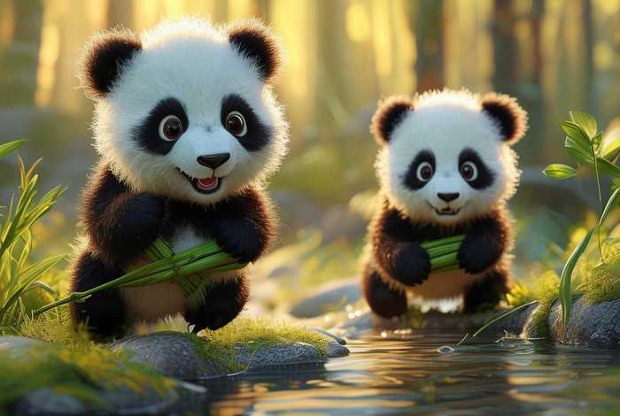 儿童故事熊猫panda，熊猫幼儿故事