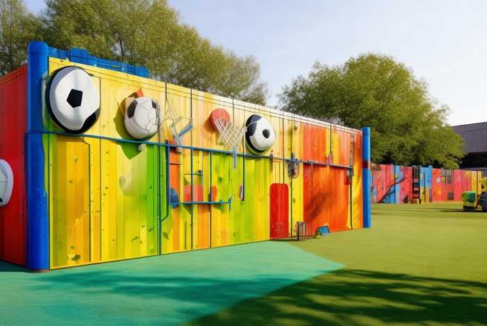 儿童乐园运动墙，儿童乐园运动墙效果图