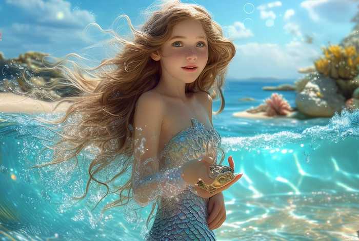 儿童小故事之美人鱼、少儿故事美人鱼