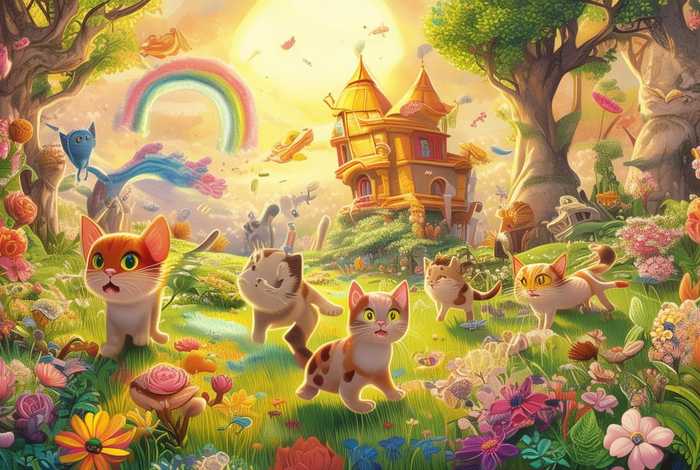 儿童故事猫的天堂、猫的天堂绘本故事
