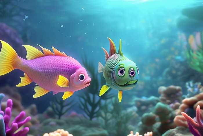 儿童故事大全小鱼和大鱼；幼儿故事大鱼和小鱼的故事