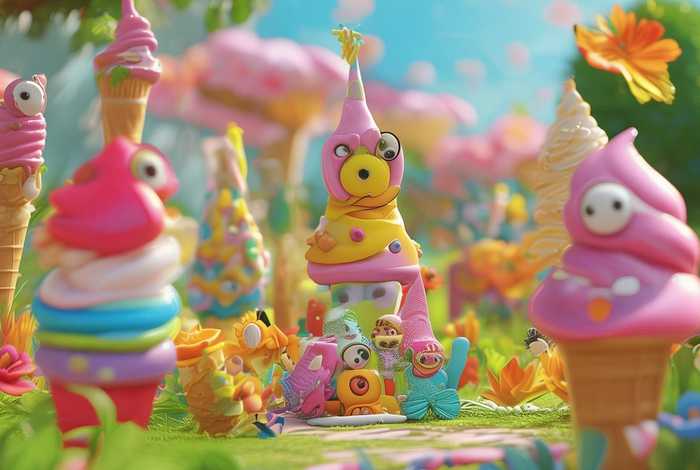 儿童冰激凌益智动画短片、儿童冰激凌益智动画短片大全