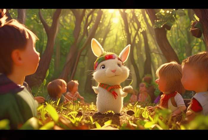 儿童表演讲故事小兔子找太阳，幼儿故事小兔子找太阳演讲视频