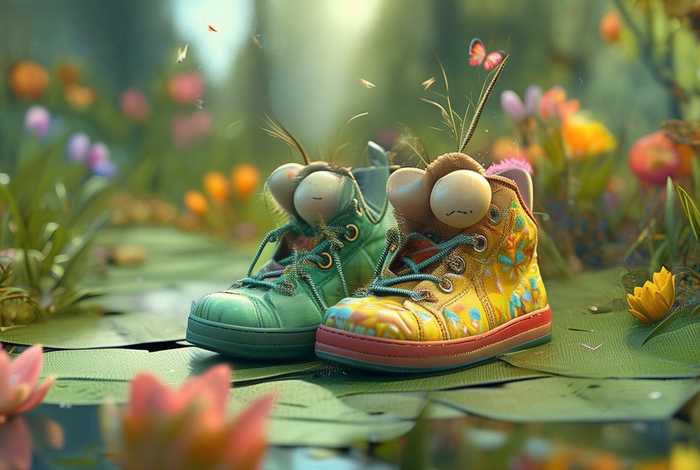 儿童睡前故事毛毛虫的鞋子、毛毛虫的鞋子幼儿故事