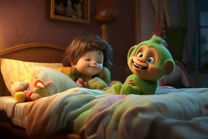 儿童睡前小猴子故事 幼儿睡前猴子小故事