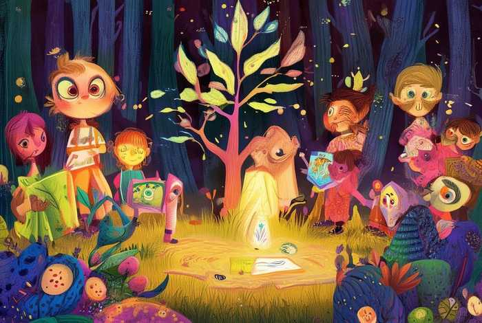 儿童故事创作交流；幼儿故事创作